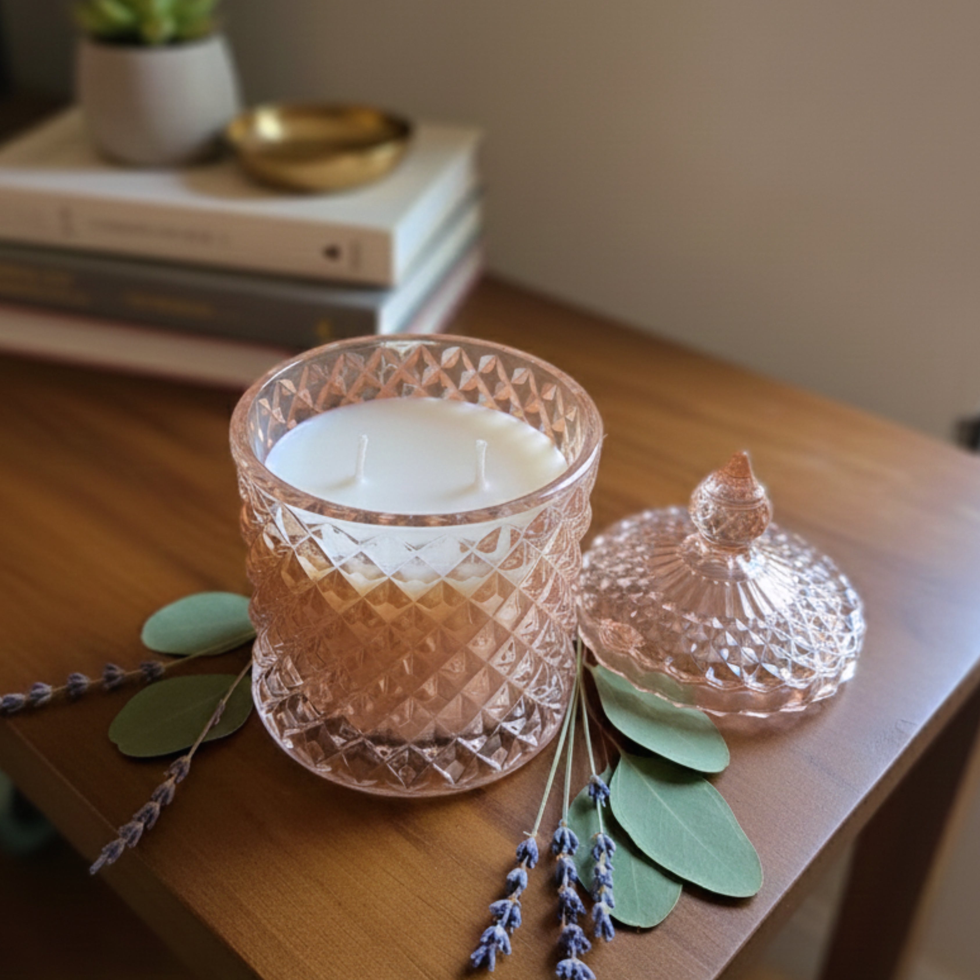 Daimond Jar Soy Candle