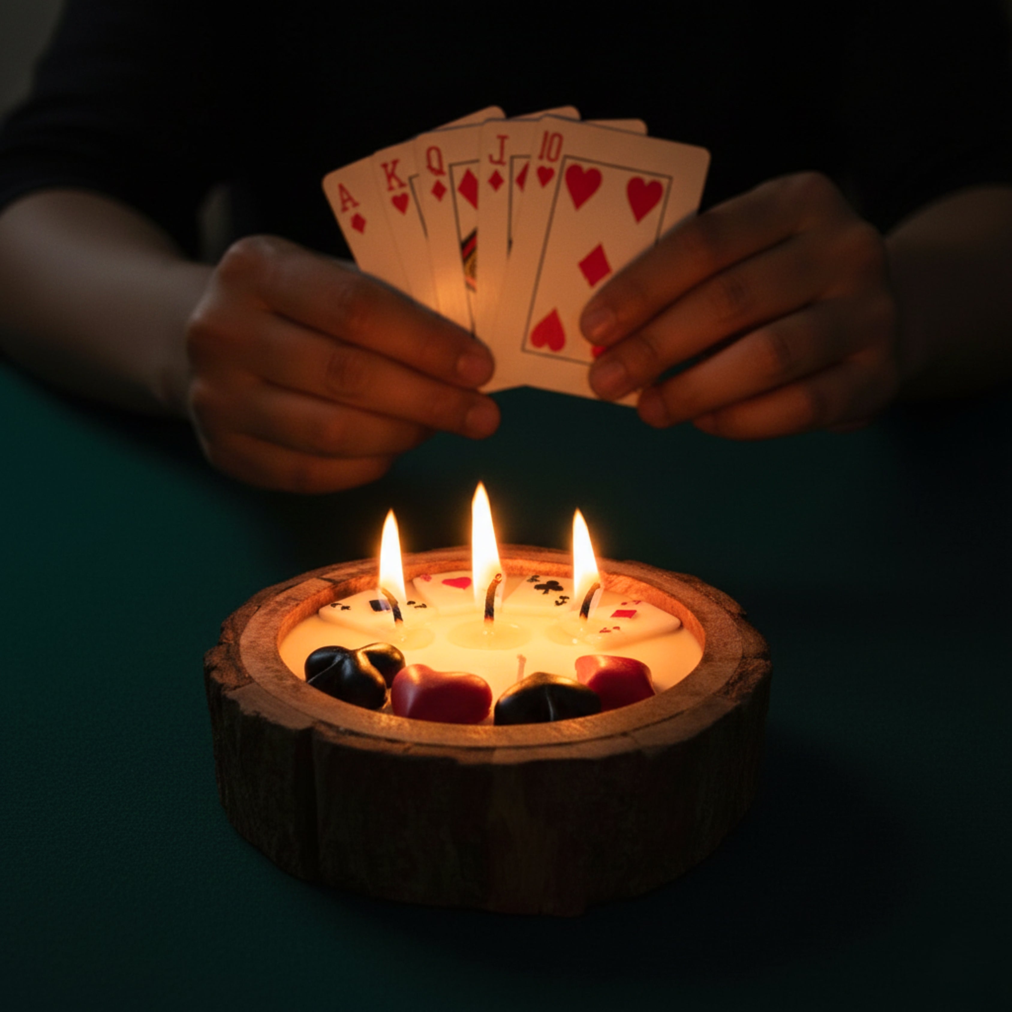 Poker Candle