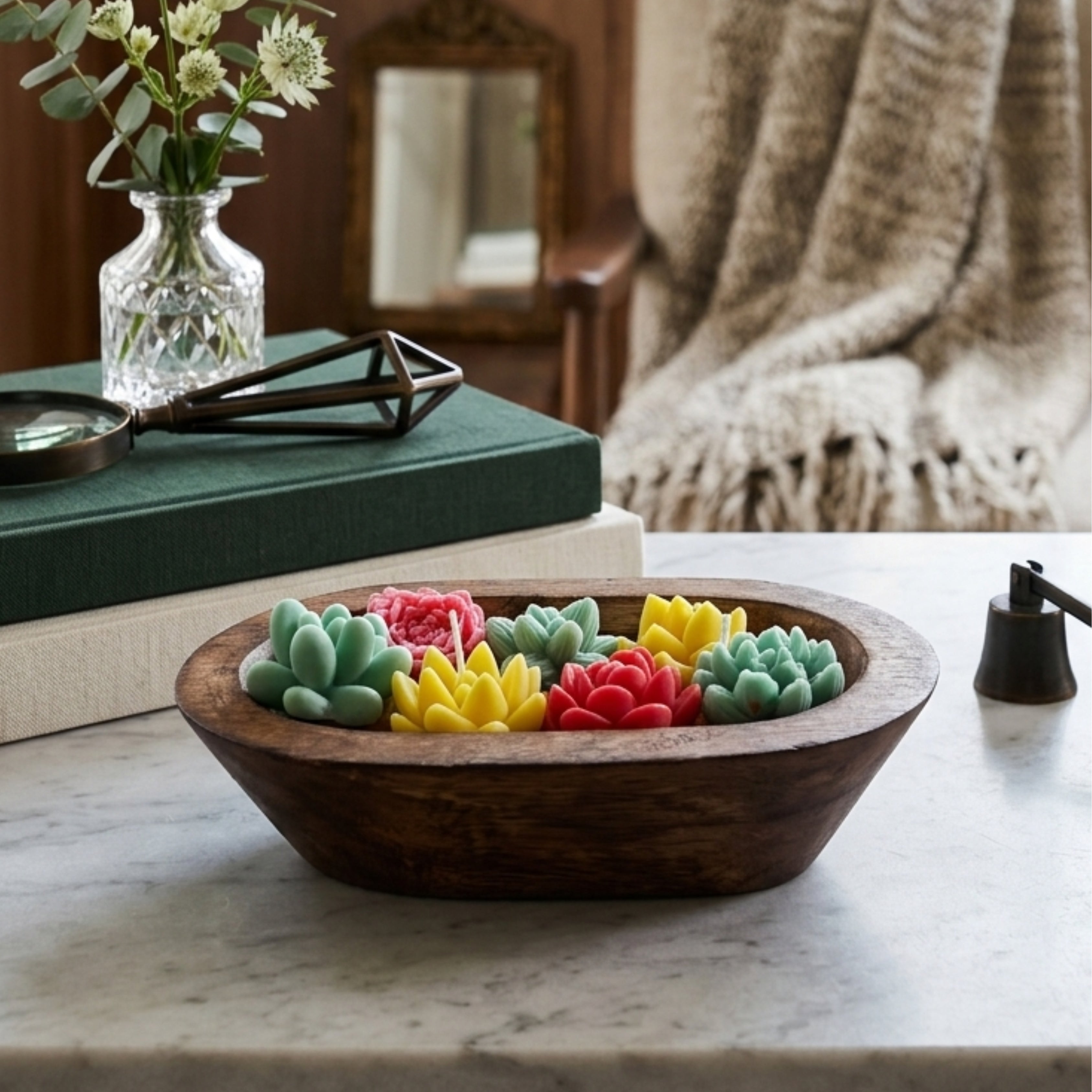 Aura Botanica – Floral Drift in Wood