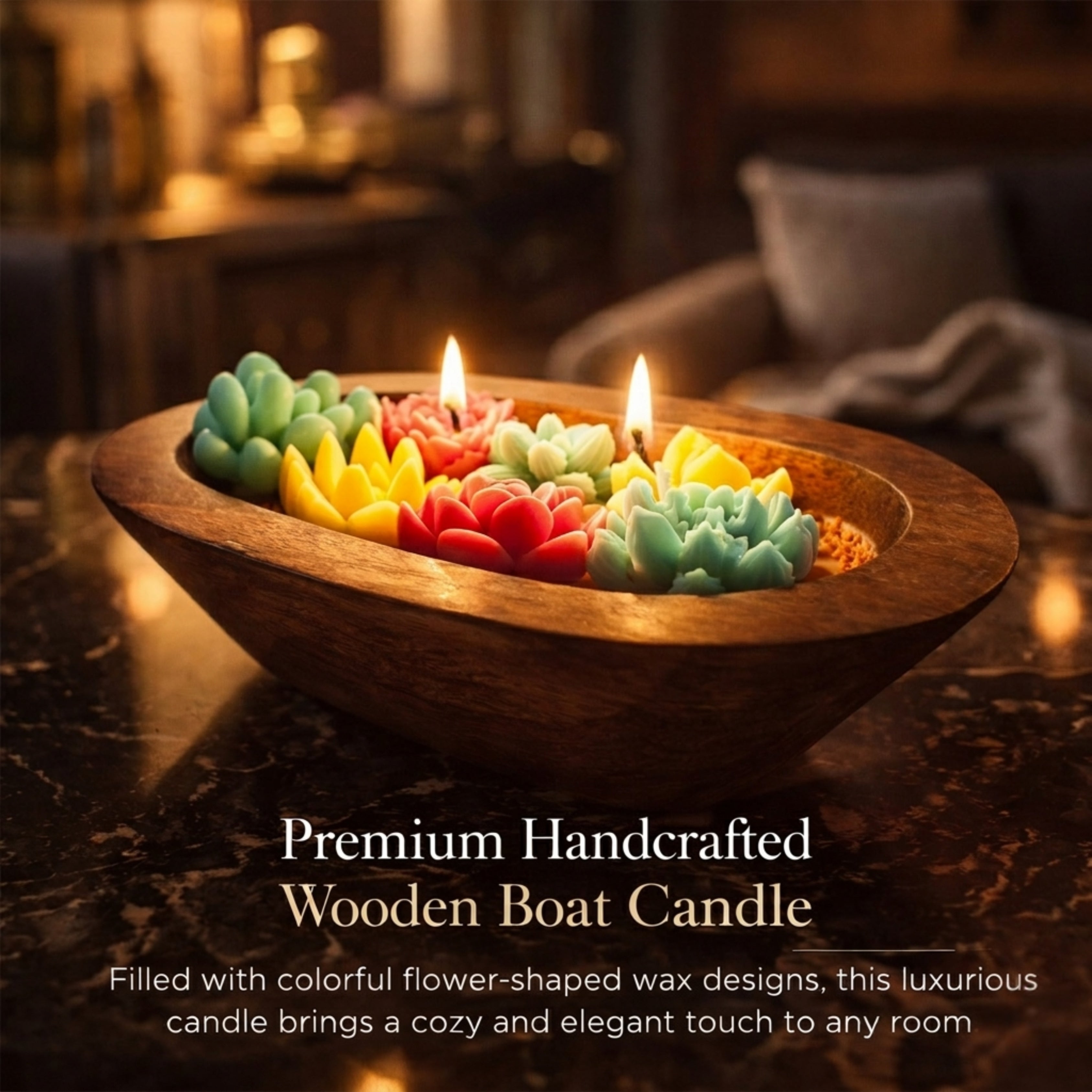 Aura Botanica – Floral Drift in Wood