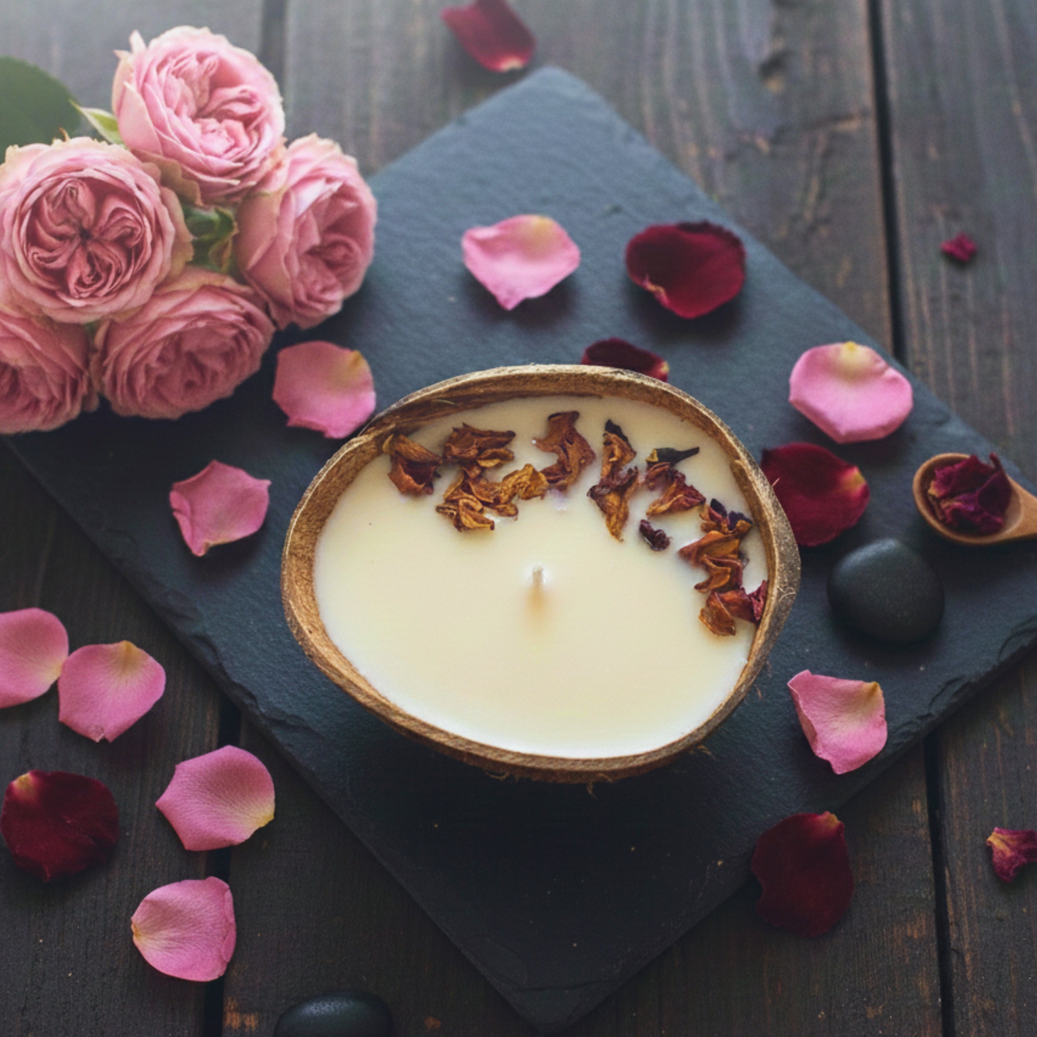 Rose Ritual- Coconut Candle